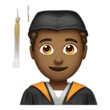 students graduate sticker