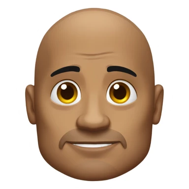 dwayne johnson raising eyebrow sticker