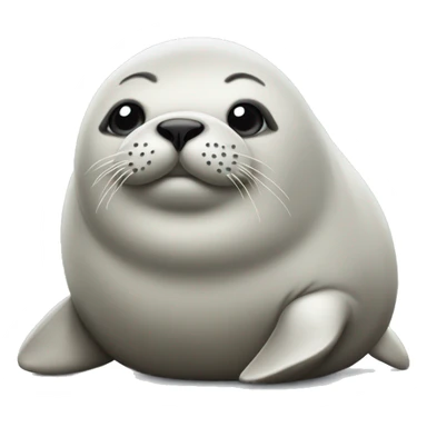 super fat seal body  sticker