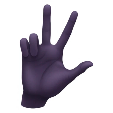 Unlimited Void Domain Expansion Handsign sticker