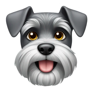 Schnauzer dog sticker