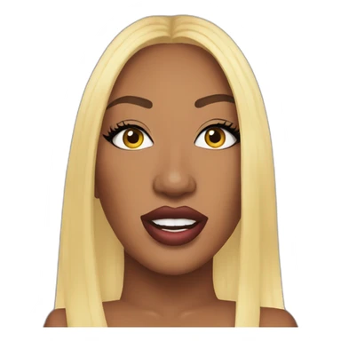 Tina snow (megan thee stallion) flag sticker