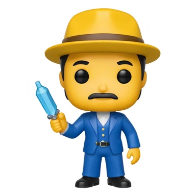 Fanko Pop Man sticker