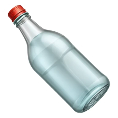 empty SODA bottle  sticker