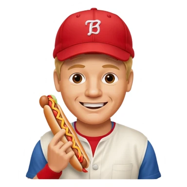 gordon ramsay hold a hotdog, happy smile sticker