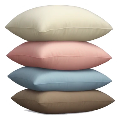 aesthetic pillow stack sticker