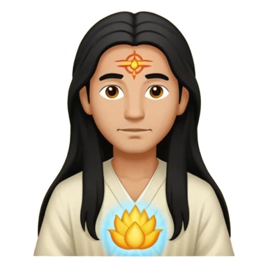 man spiritual healer and medium sticker