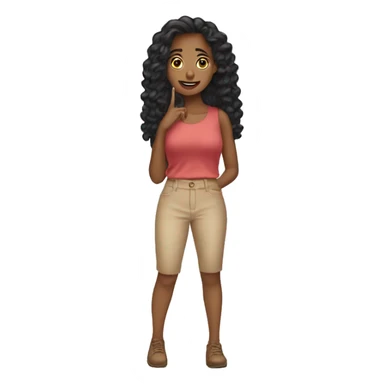 Quiero unos emojis femeninos  sticker