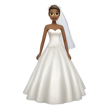 Bridal dress  sticker