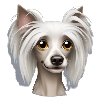 Chinese Crested sticker