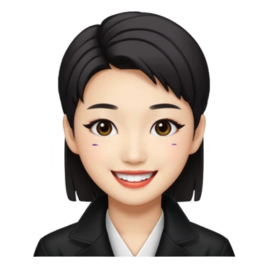 Une star de k pop sticker