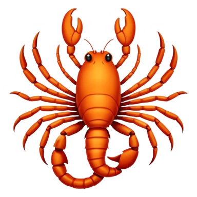 Scorpio star sign sticker
