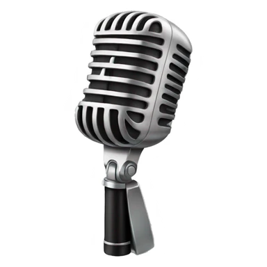 Singer Popstar microphone sticker