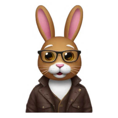 Bad bunny qui bois du vin sticker