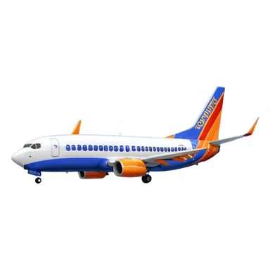 Southwest Airlines Boeing 737-800 sticker
