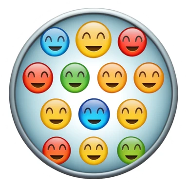 create an emoji of a metro sign. 4 variation sticker