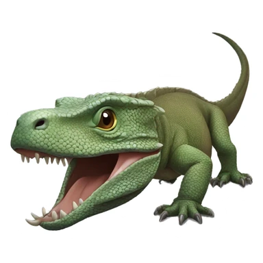 komodo dragon sticker