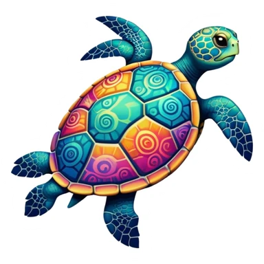 Grateful Dead turtle tattoo  sticker