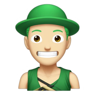 One piece zoro sticker