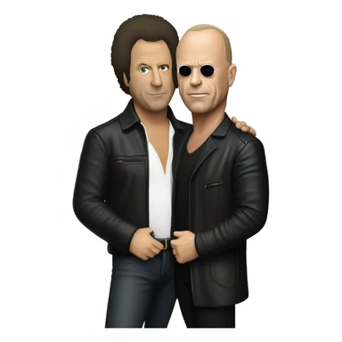 billy joel and sting sticker