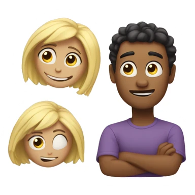 calma inside out sticker