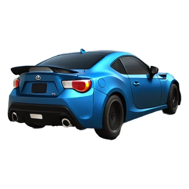 Fr-s Haunted Darth Vader’s dark pearl-blue race car, glowing light saber bumpers, wide rear wing, silver wheels  sticker