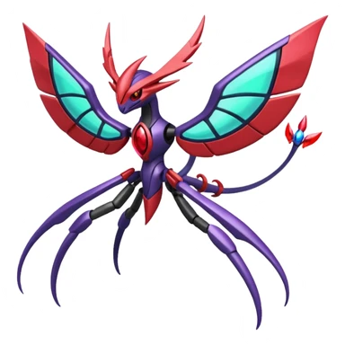 Yveltal-Genesect-Lunala-Vikavolt-fusion sticker