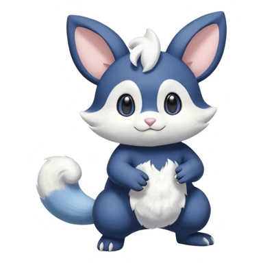 Teddiursa-Meowstic-Minccino-fusion  sticker