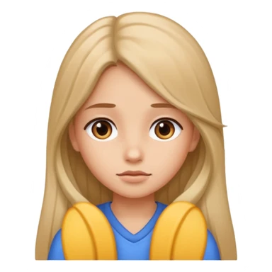 Girl watching  sticker