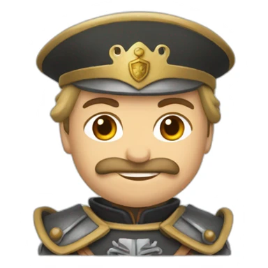 Un écureuil dans une tenue de chevalier sticker