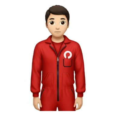 Tokyo in the la casa de papel TV show sticker