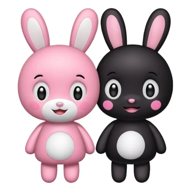 My Melody And Kuromi  sticker