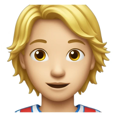 Child play soccet sticker