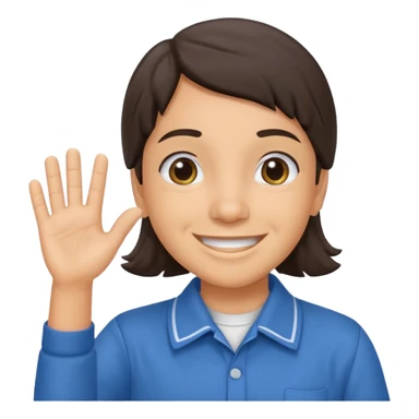 kiko del chavo del 8 saludando con camisa completa sticker