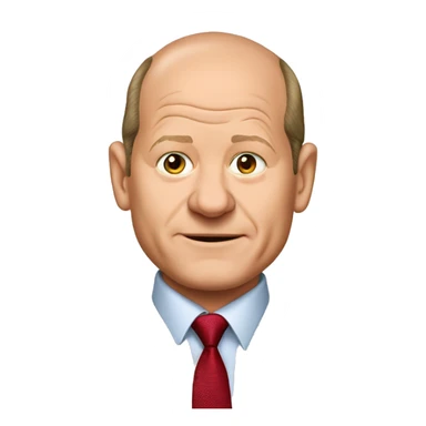 Olaf Scholz in his 30th sticker