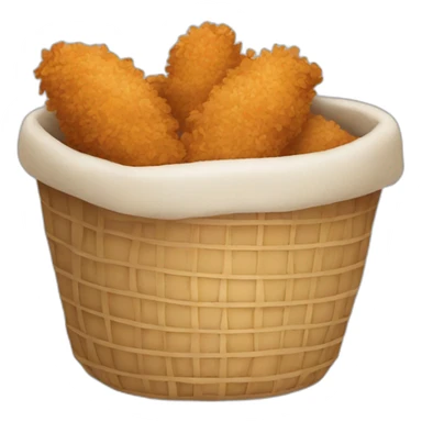 Basket kf kfc sticker