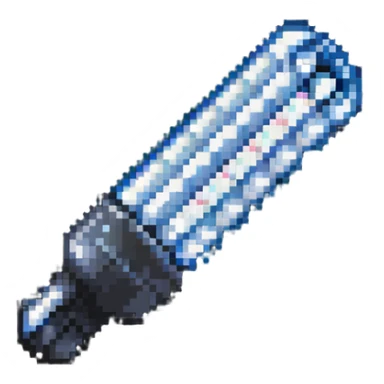 fluorescent tube lamp glowing sticker