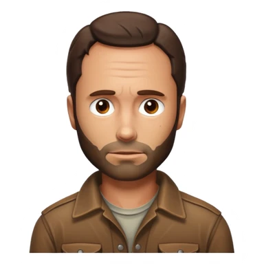 Rick Grimes sticker