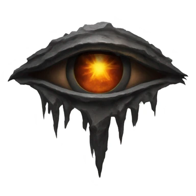 Eye of Sauron in Mordor sticker