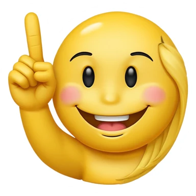 Smiley face with middle finger  sticker