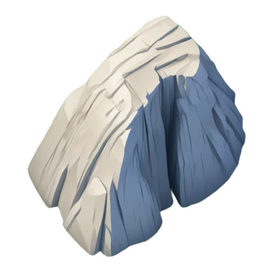 Yosemite half dome isometric  sticker