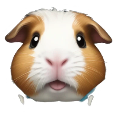 Guinea Pig in a hoodie  sticker