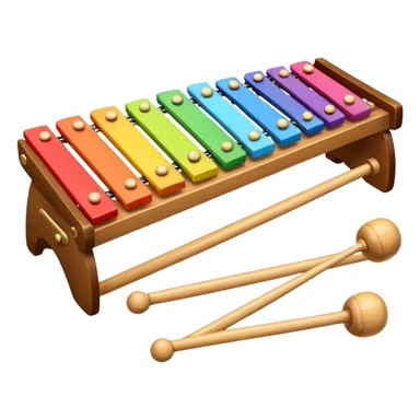 Xylophone sticker