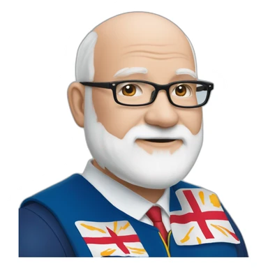 Frans Timmermans met Twentse vlag sticker