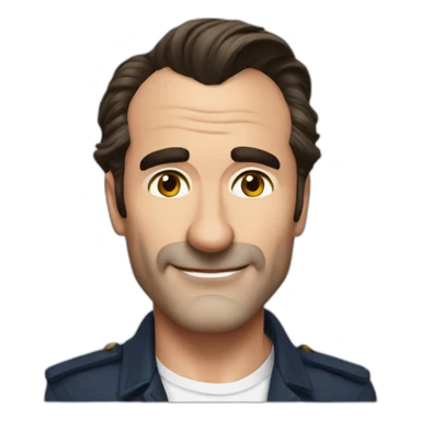 Jean Dujardin sticker