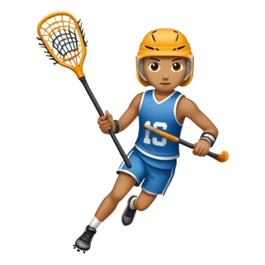 Dig playing lacrosse  sticker