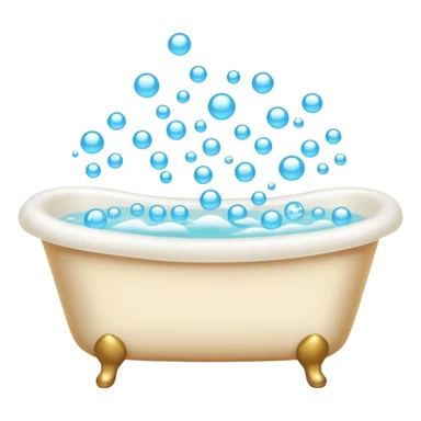 bubble bath sticker