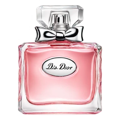 miss dior perfume bottle  sticker