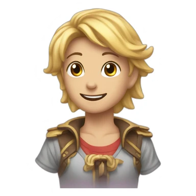 Étoile filante arc en ciel sticker