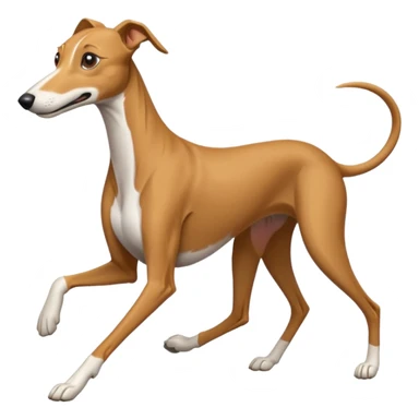 galgo corriendo sticker